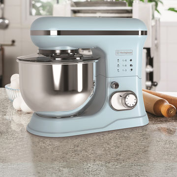 Batidora pedestal Retro celeste 5L