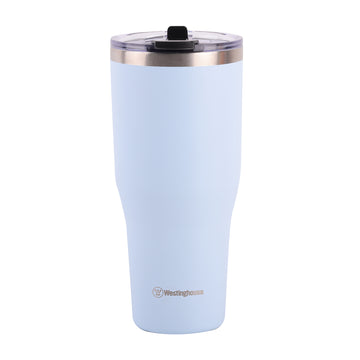 Botella Térmica doble Pared Acero Inoxidable 1184ml celeste – Mantiene Bebidas Frías y Calientes
