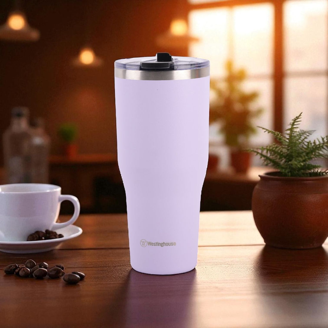 Botella Térmica doble Pared Acero Inoxidable 1184ml lila – Mantiene Bebidas Frías y Calientes