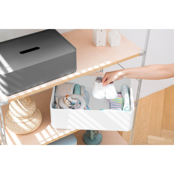 Caja organizadora Myroom Opera c/tapa L marfil