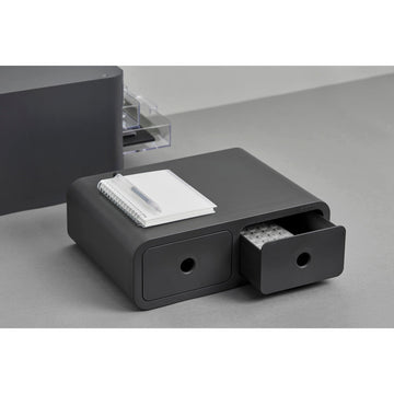 Caja organizadora Olio multiusos gris oscuro