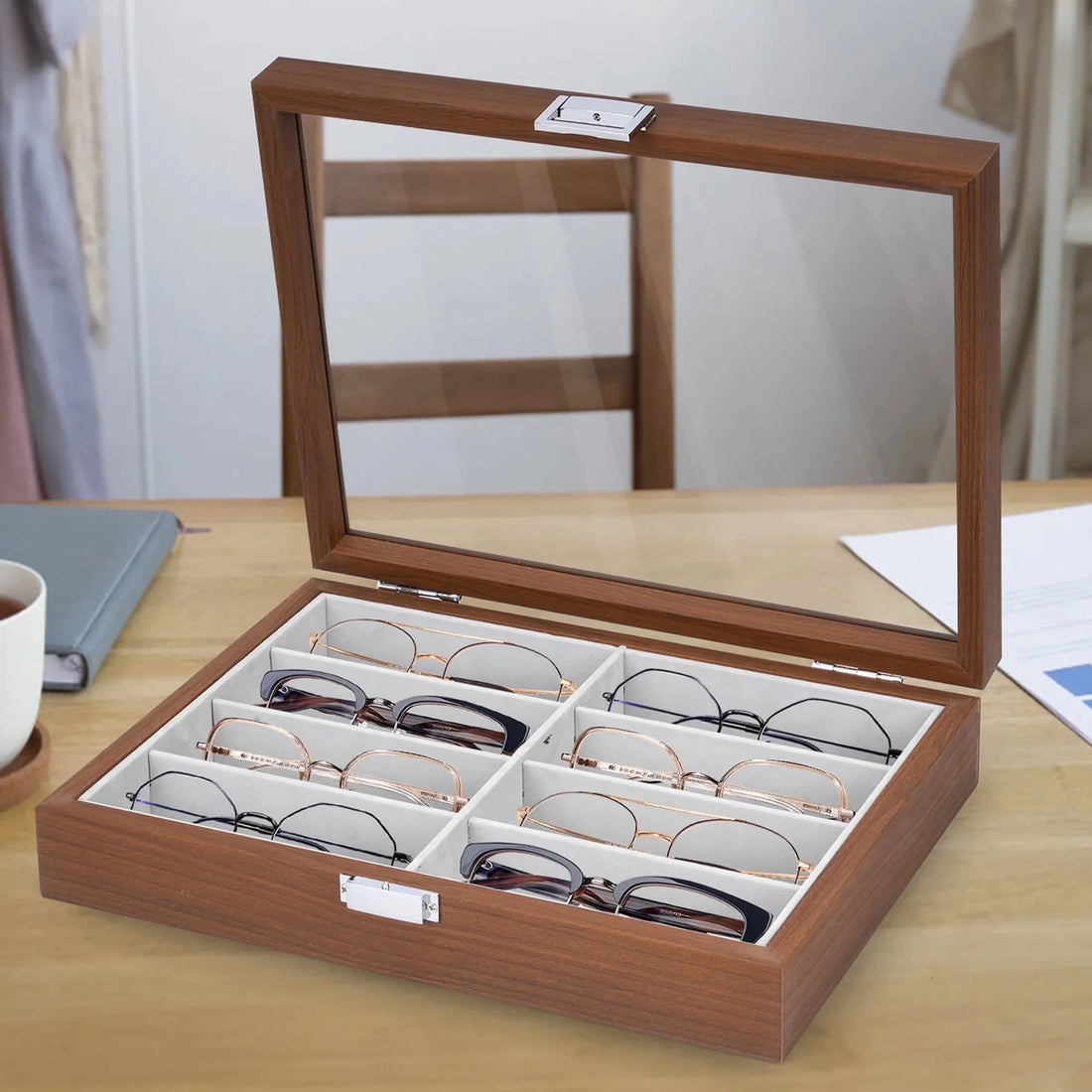 Caja organizadora lentes