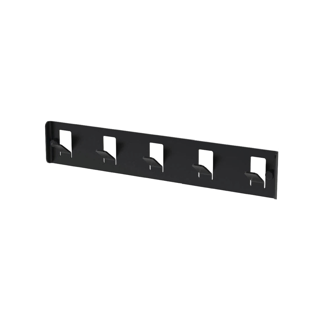 Colgador multiuso Ispirazione aluminio- negro mate