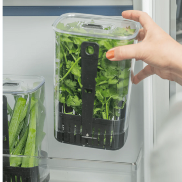 Conservador hierbas Clear Fresh 2.3L negro