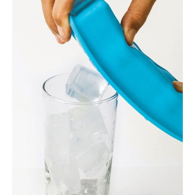 Cubeta hielo silicona tapa turquesa Joie