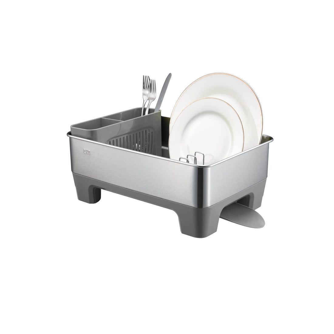 Escurridor de platos regal small plateado