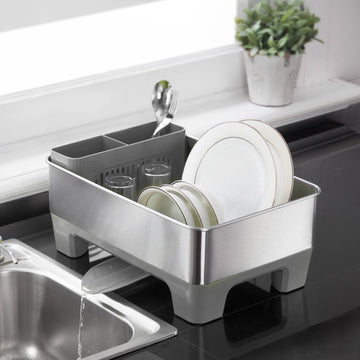 Escurridor de platos regal small plateado