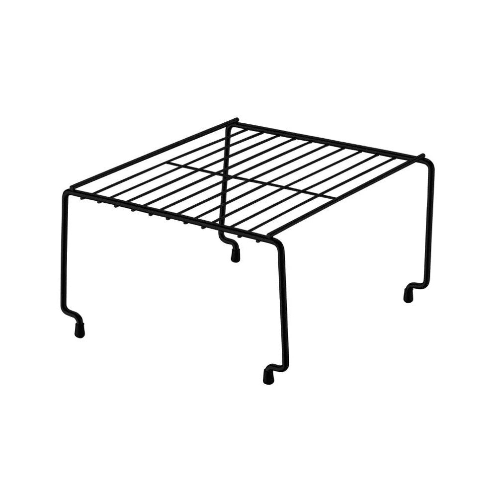 Estante apilable 24cm Organizare - negro mate