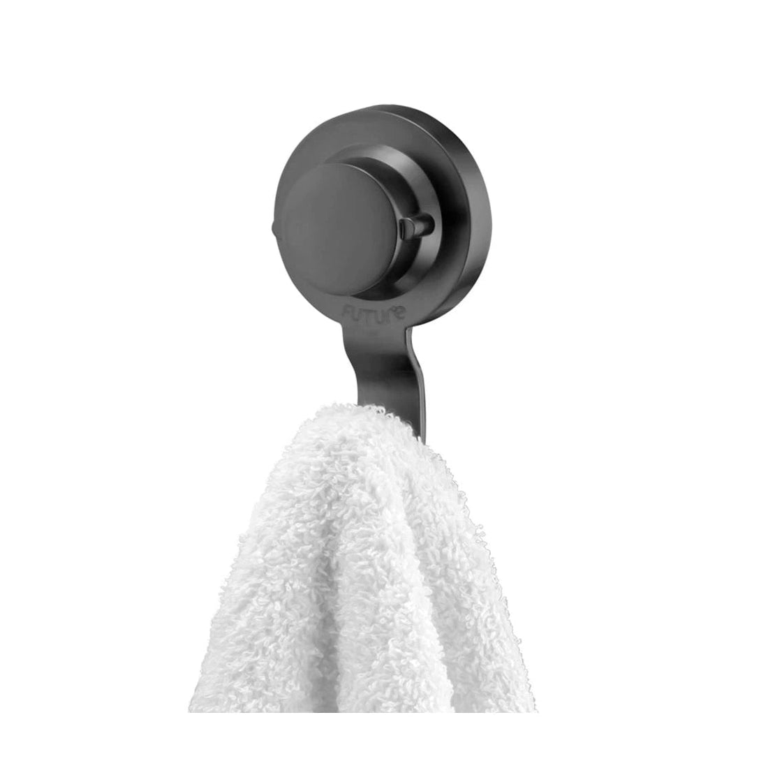 Gancho con ventosa Praticita Utile- negro mate