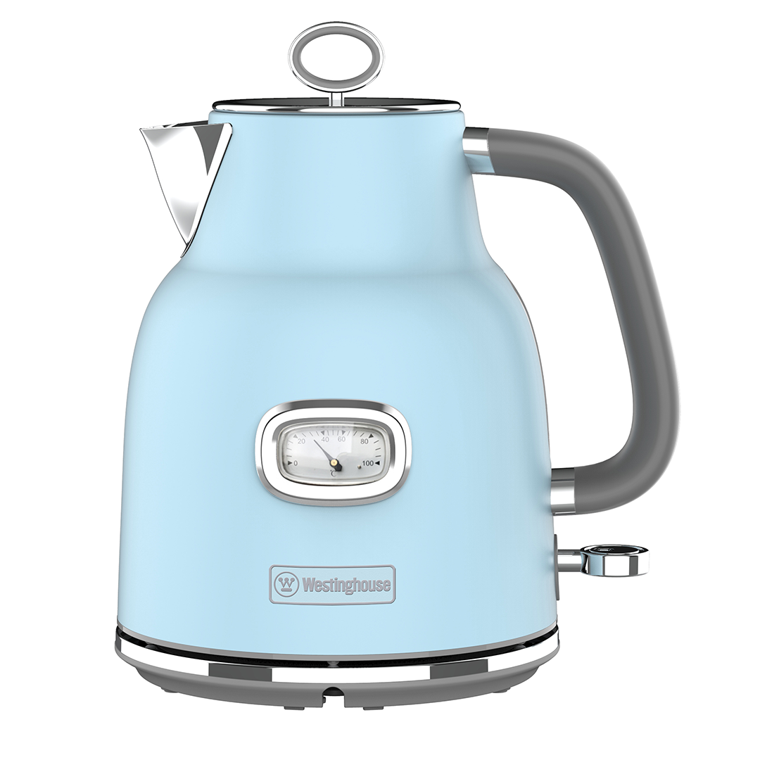 Hervidor eléctrico Retro 1.7 ltrs celeste WH