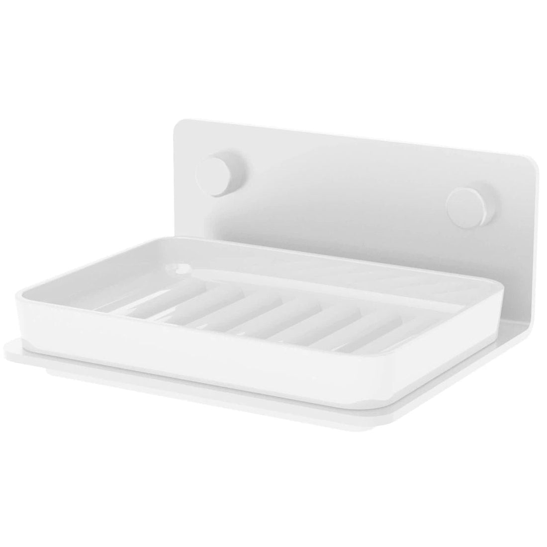 Jabonera Ispirazione aluminio - blanco mate