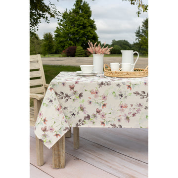Mantel antimanchas Margarite Plum 60X104 (8-10p)