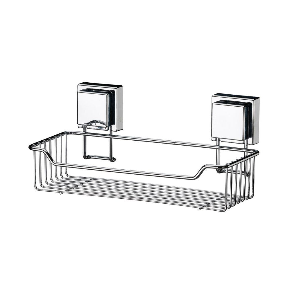 Organizador baño ventosas succión Premium acero inox