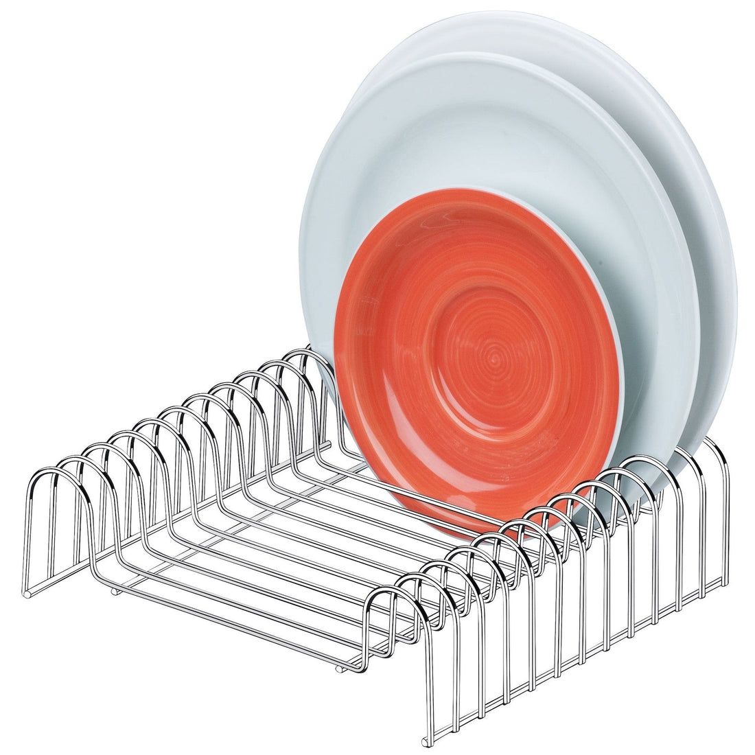 Organizador de platos Organizare plateado