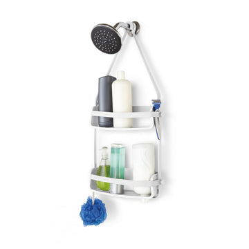 Organizador ducha flex blanco