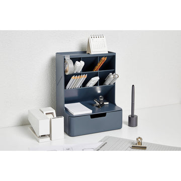 Organizador escritorio Hive azulado