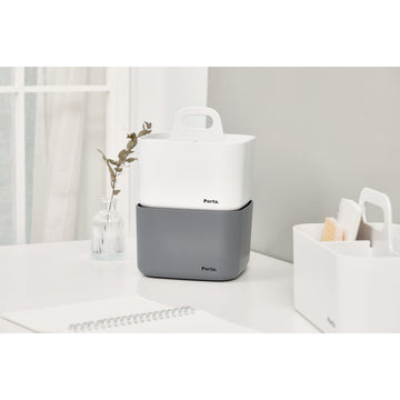 Organizador portatil Porta Vita gris
