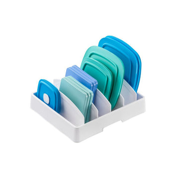 Organizador tapas taper blanco