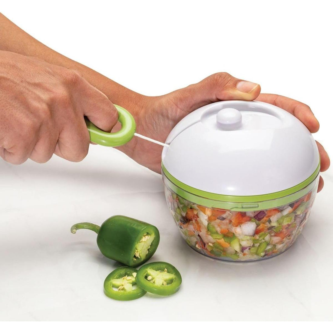 Picador de verduras manual Pull