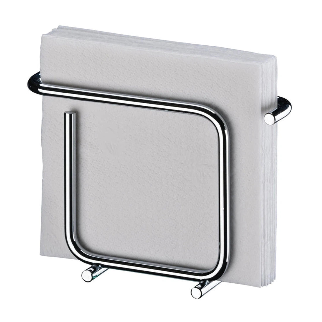 Servilletero Attuale vertical plateado