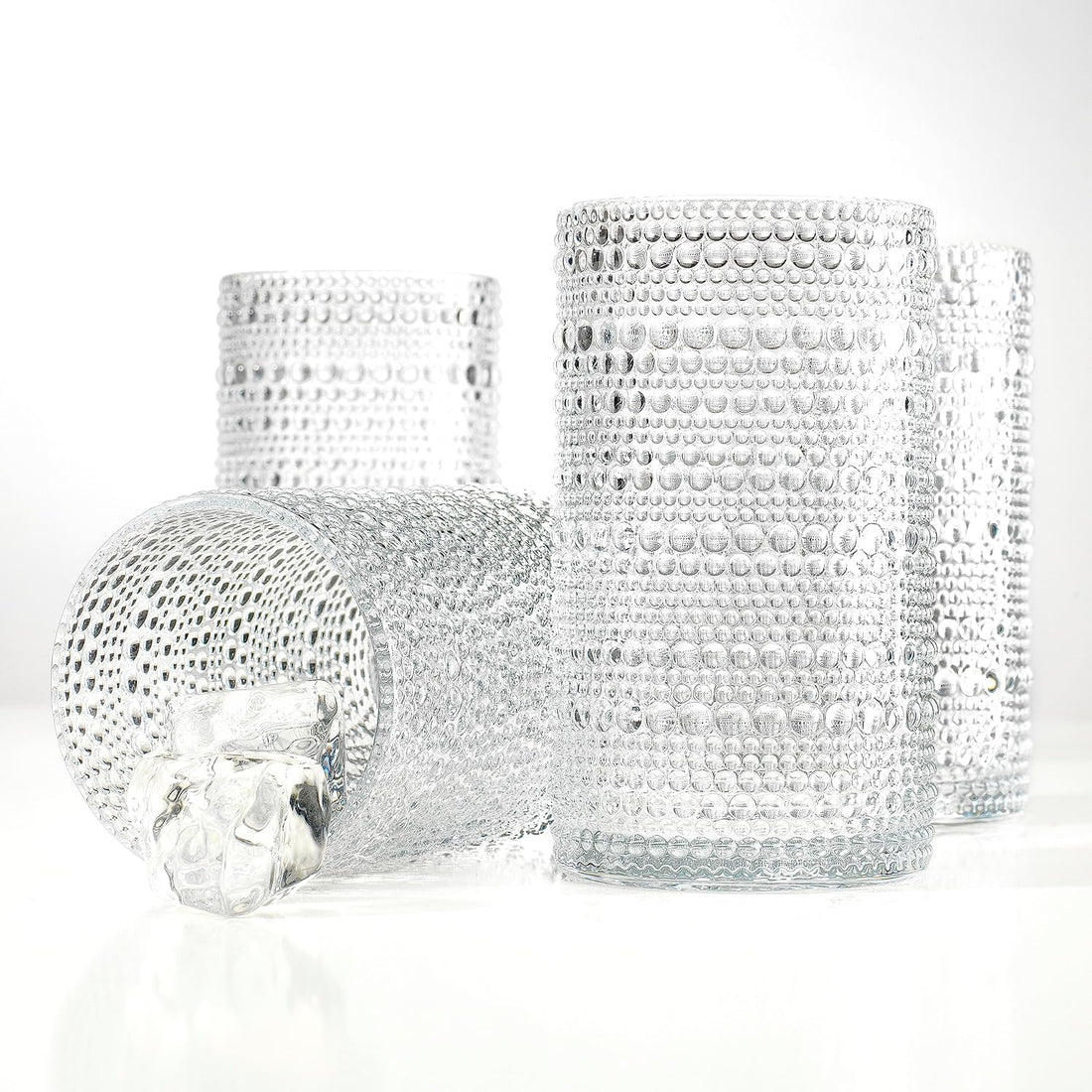 Set x 4 vasos Halo transparente 443ml