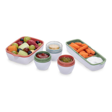 Set x 5 contenedores para llevar On the Go terracota