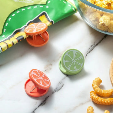 Set x 6 Clips para bolsas Citrus