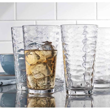 Set x 6 vasos Clarity Origami 503ml