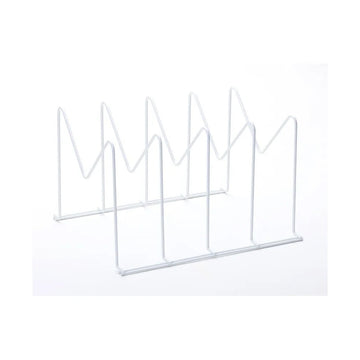 Soporte para moldes y sartén Organizare - blanco