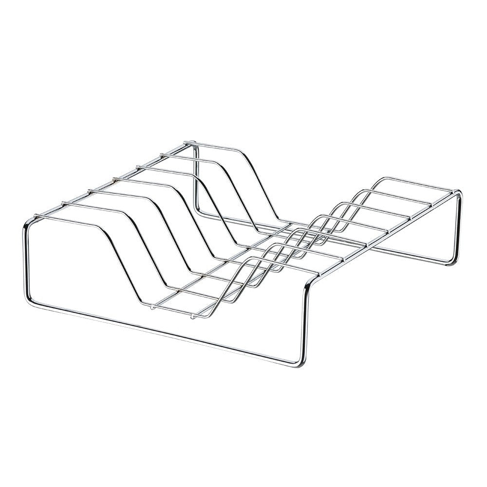 Soporte para tapas Organizare plateado
