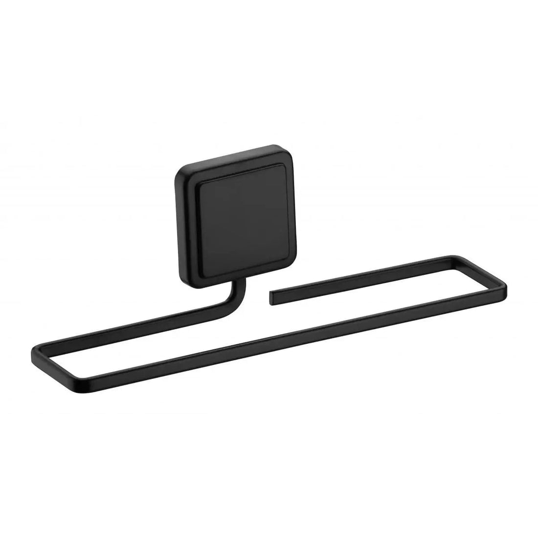Toallero con Adhesivo - negro mate