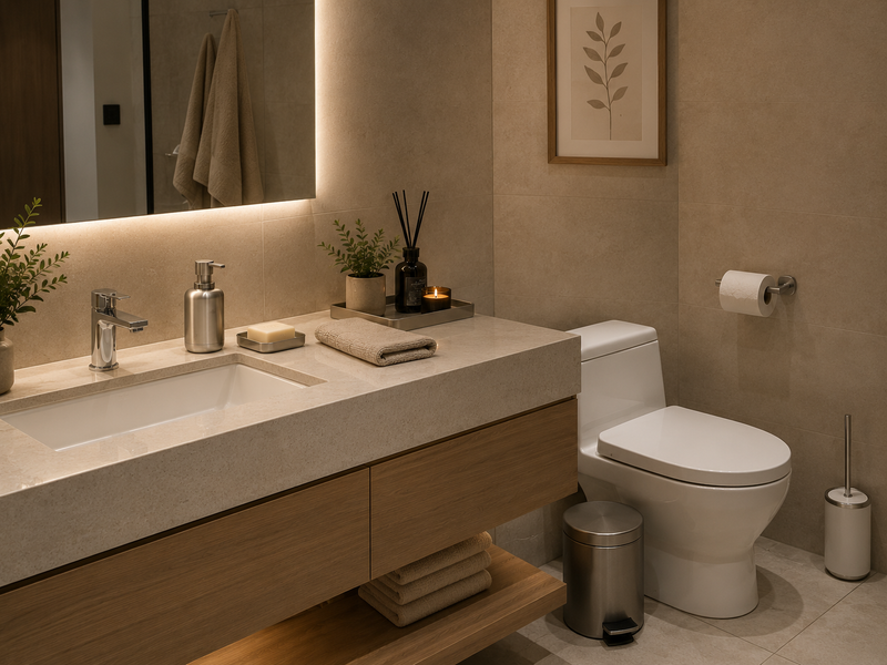 Accesorios para baño: cómo mejorar la organización y funcionalidad del espacio