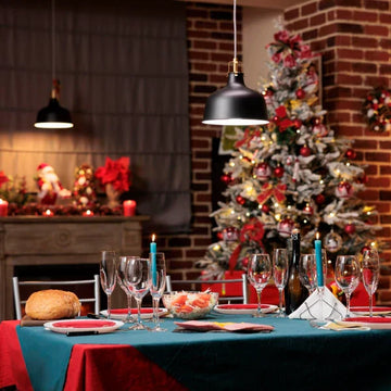 decoracion comedor en navidad