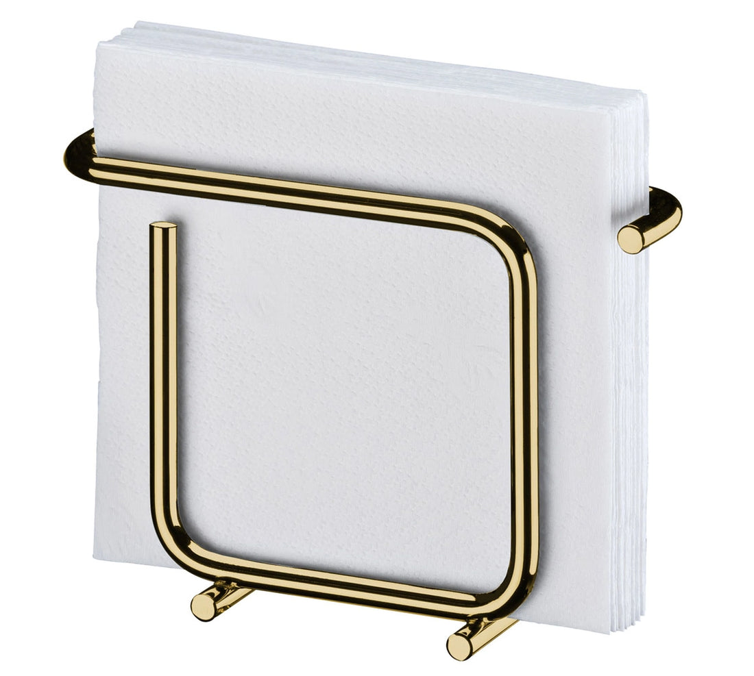 Servilletero Attuale vertical dorado