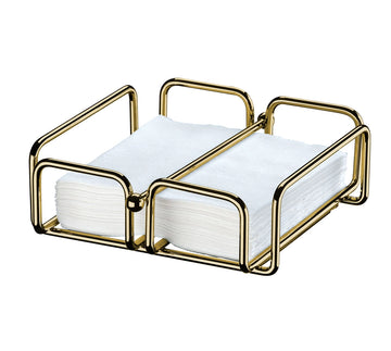 Servilletero Attuale large horizontal dorado