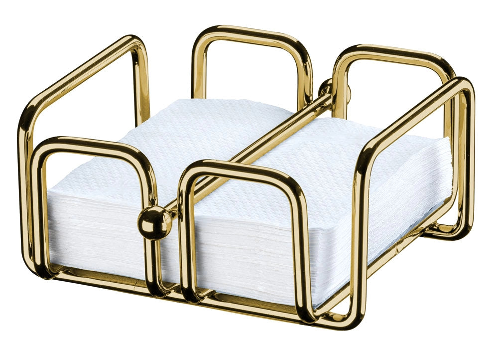 Servilletero Attuale small horizontal dorado
