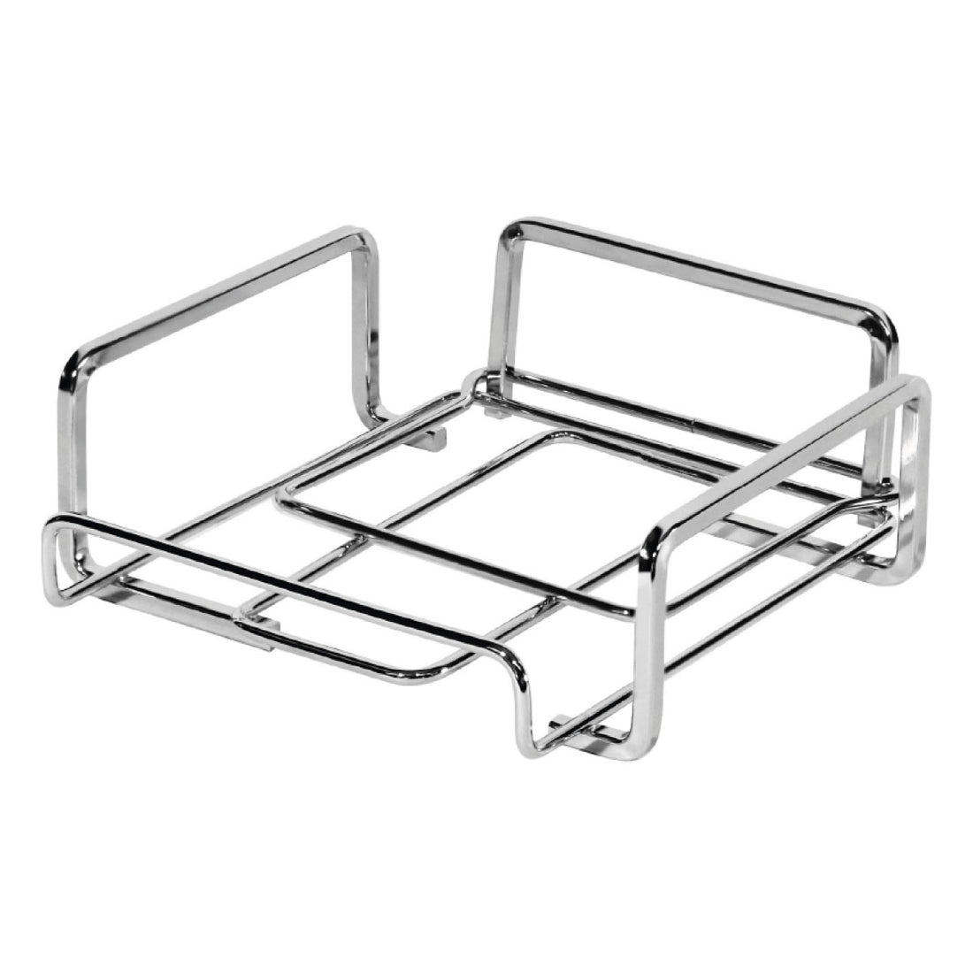 Servilletero Quadrata large plateado