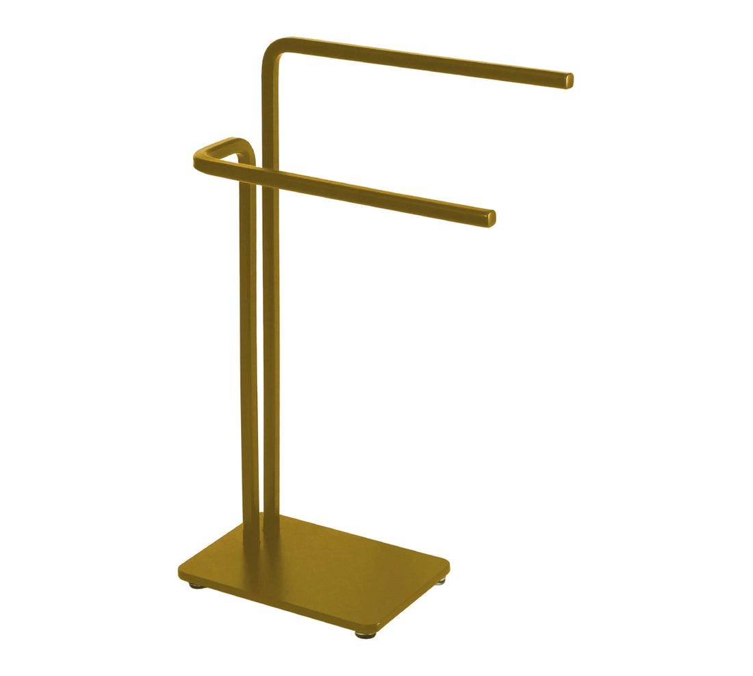 Toallero Quadrata dorado mate