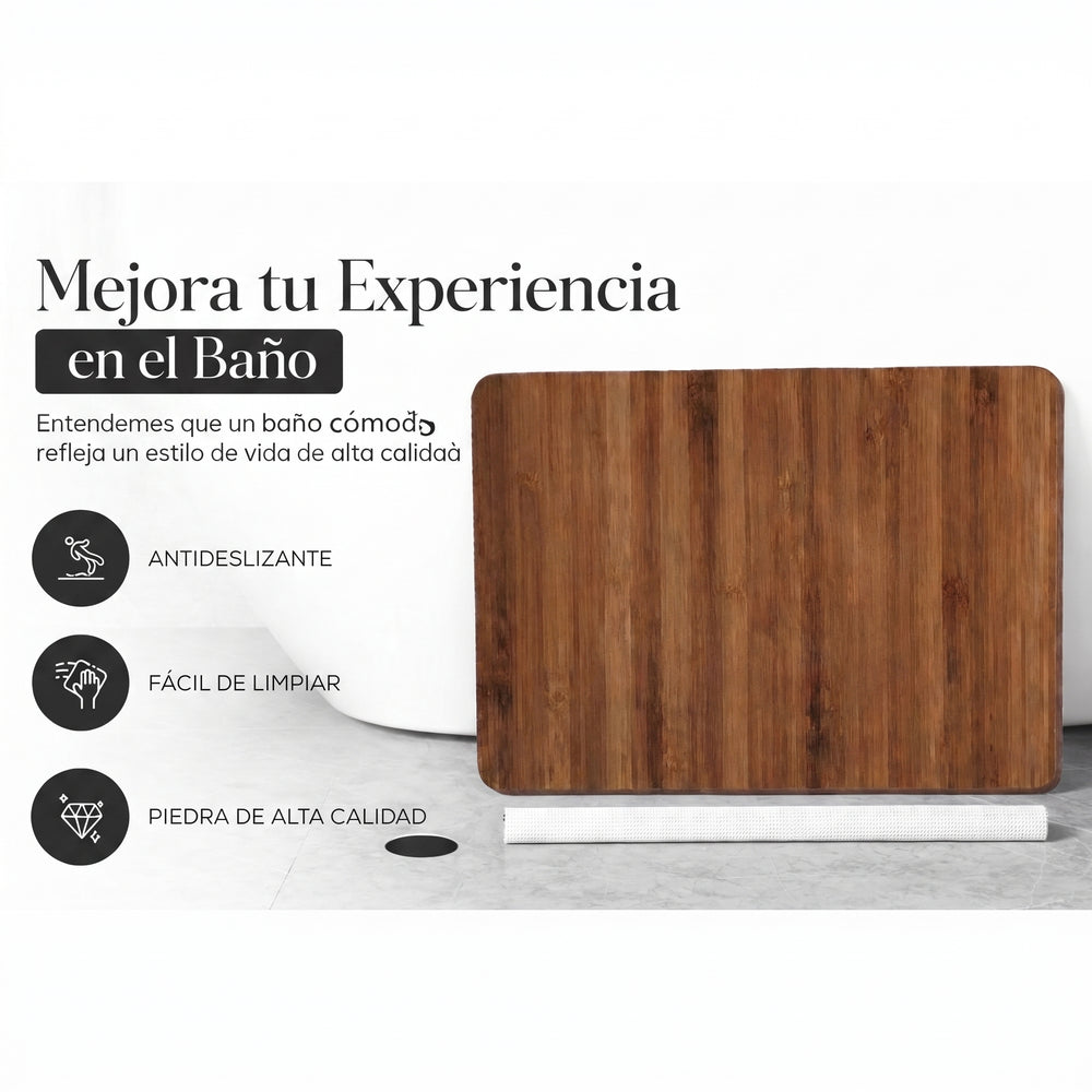 Tapete de baño de diatomita BathMat