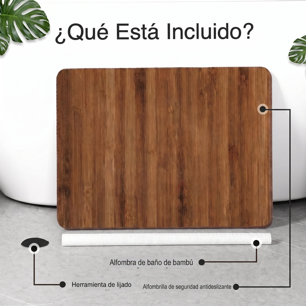 Tapete de baño de diatomita BathMat