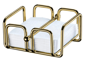 Servilletero Attuale small horizontal dorado