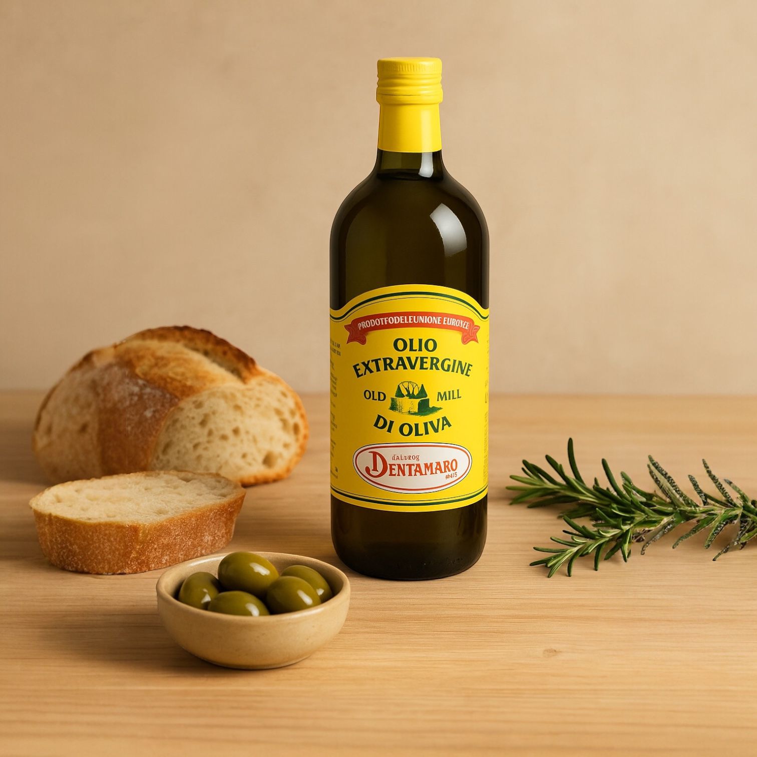 Aceite de Oliva Extra Virgen Dentamaro x 1 Lt. - Italiano de Categoría Superior