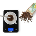 Balanza Digital de Cocina Precizi Negra – Vidrio Templado, Alta Precisión y Función Tara