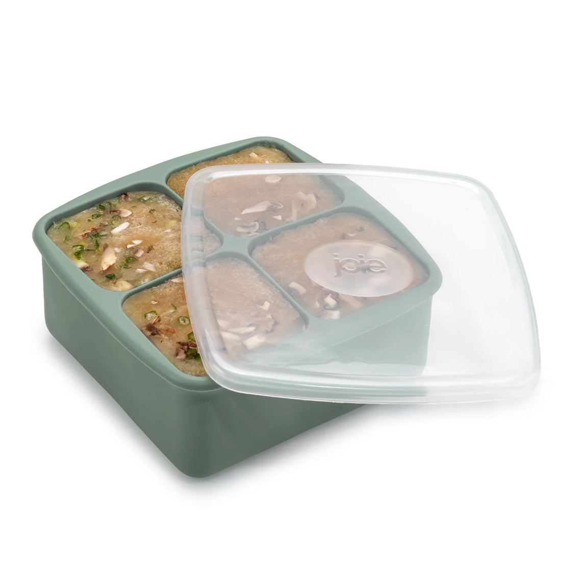 Bandeja porciones silicona 1 taza terracota