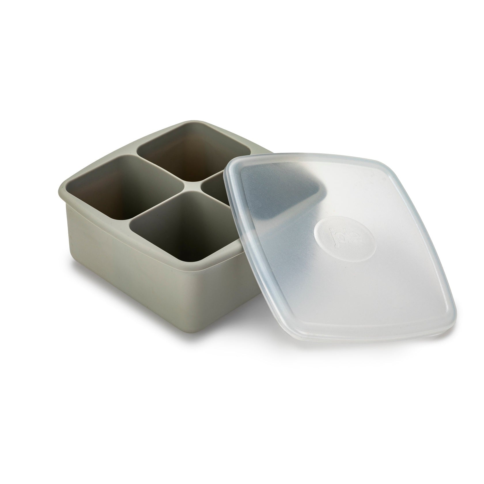 Bandeja porciones silicona 1 taza terracota
