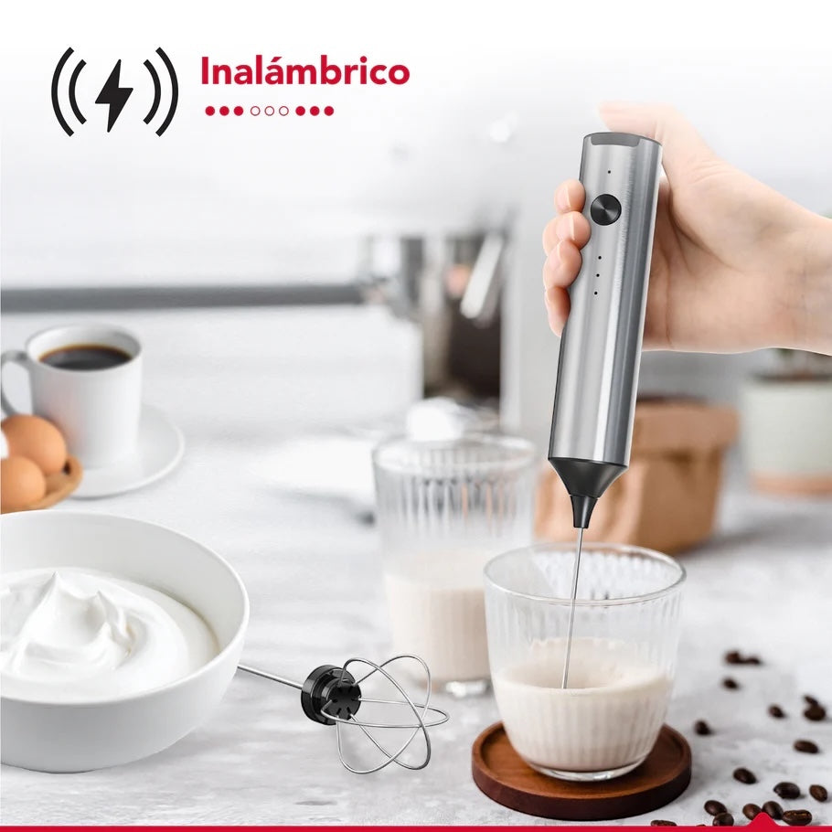 Batidor Eléctrico Espuma Recargable Cremaire