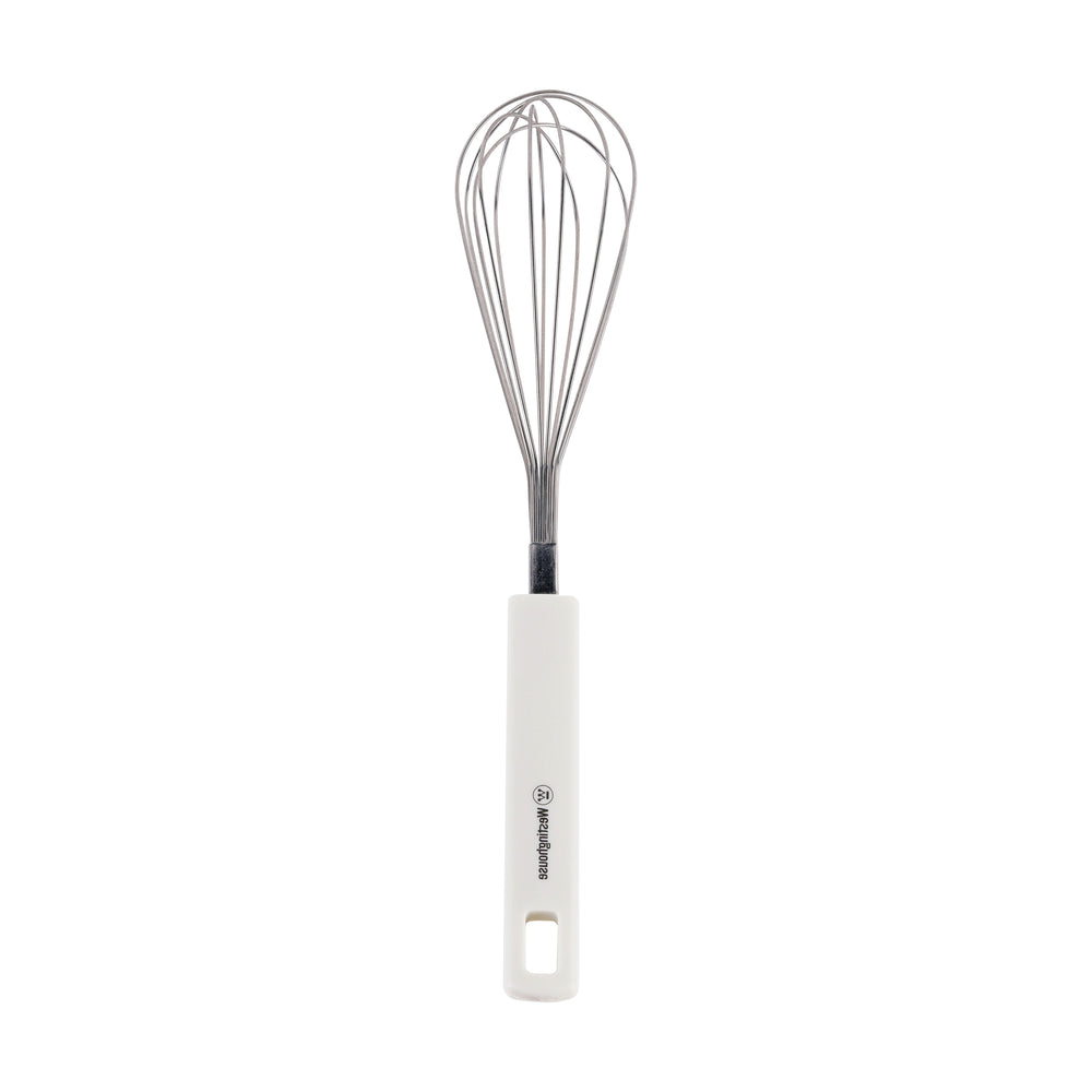 Batidor de Huevos acero inoxidable blanco - Ligero, Ergonómico y Eficiente