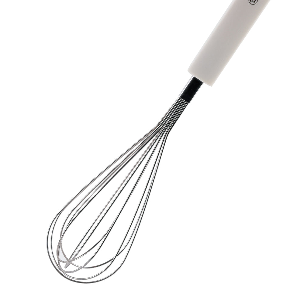 Batidor de Huevos acero inoxidable blanco - Ligero, Ergonómico y Eficiente