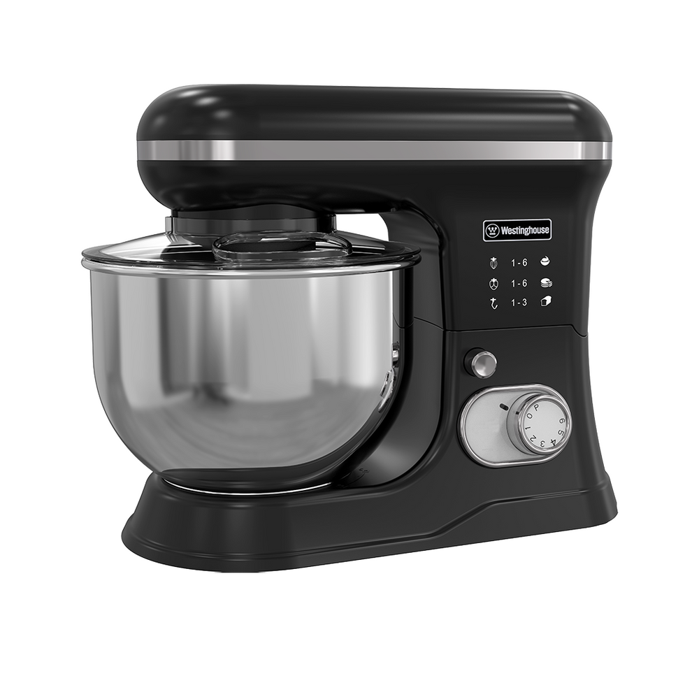 Batidora pedestal Retro negra 5L