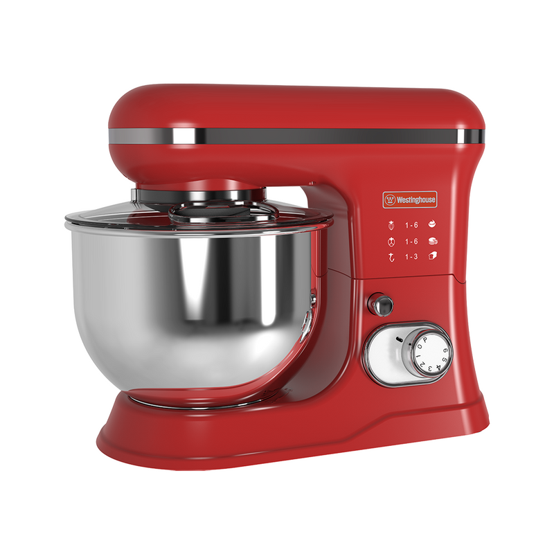 Batidora pedestal Retro roja 5 L